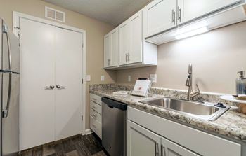 New kitchen bathroom cabinetry with soft close feature